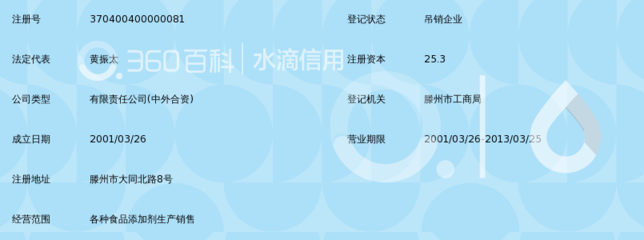 滕州四海食品添加剂